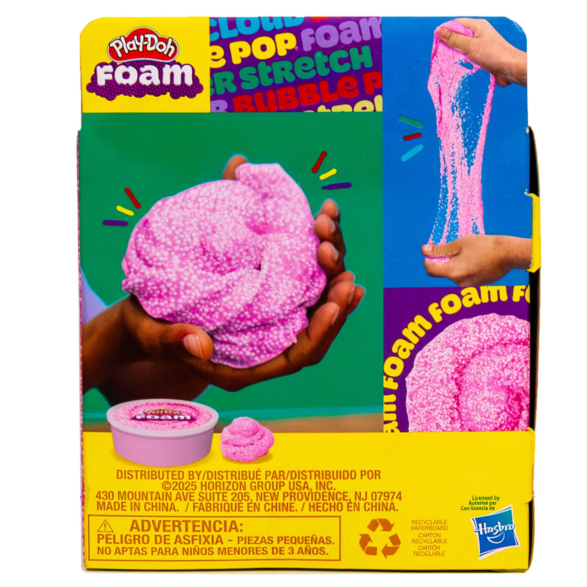 slide 3 of 5, Play-Doh Pink Cotton Candy Foam, 3 oz