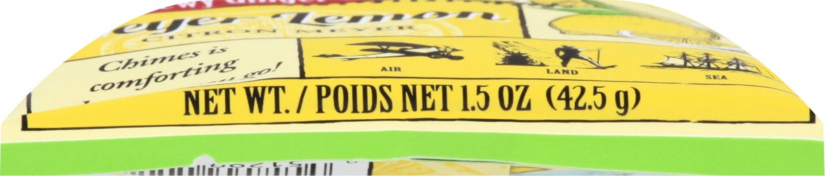 slide 6 of 8, Chimes Ginger Chews, Meyer Lemon, Original, 1.5 oz
