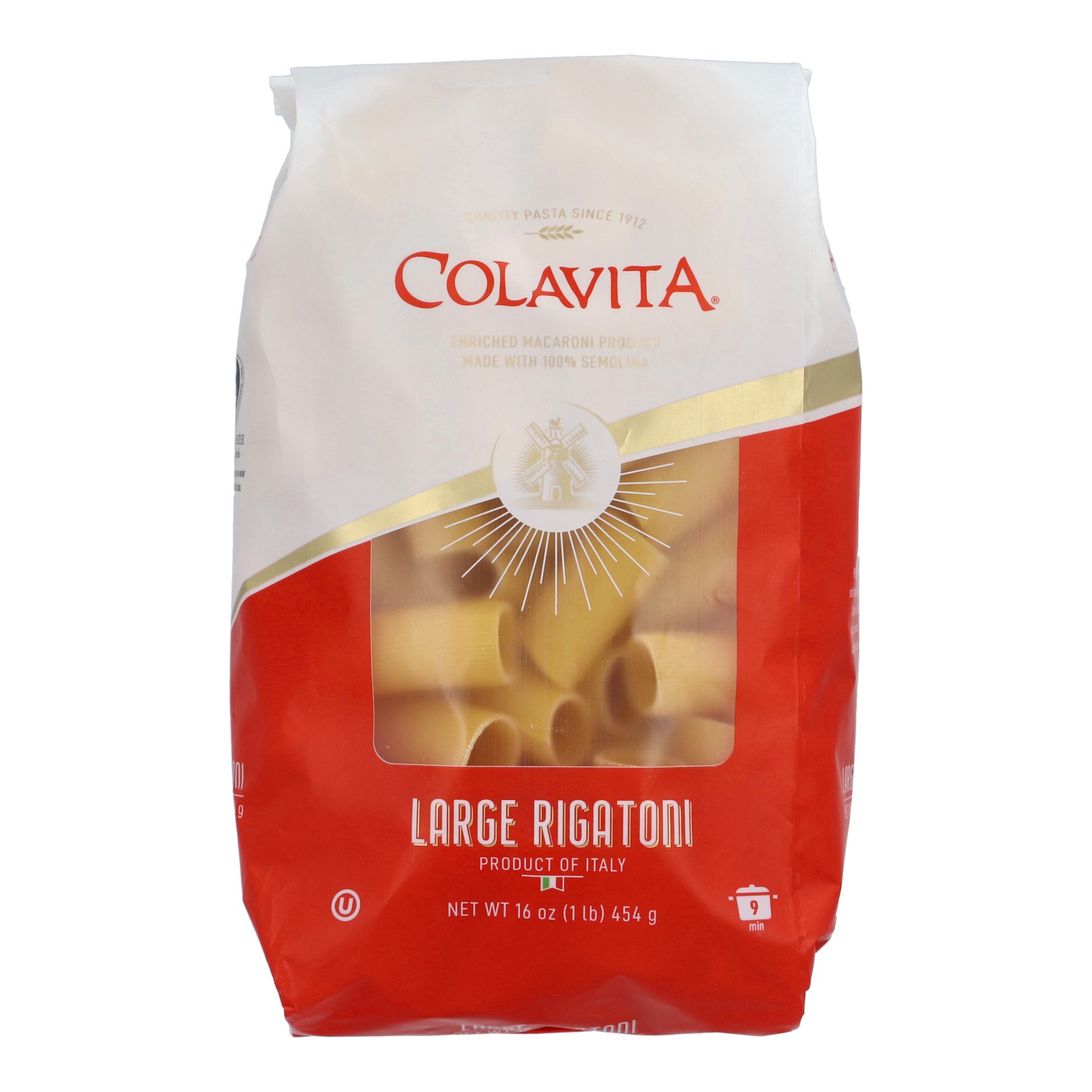 slide 1 of 5, Colavita Large Rigatoni Pasta, 1 lb