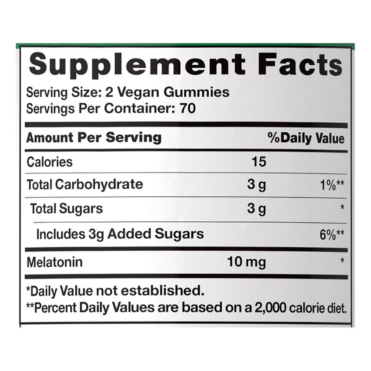 slide 8 of 8, Nature's Truth NT Melatonin 10 mg 140 Gummies (per 2), 140 ct