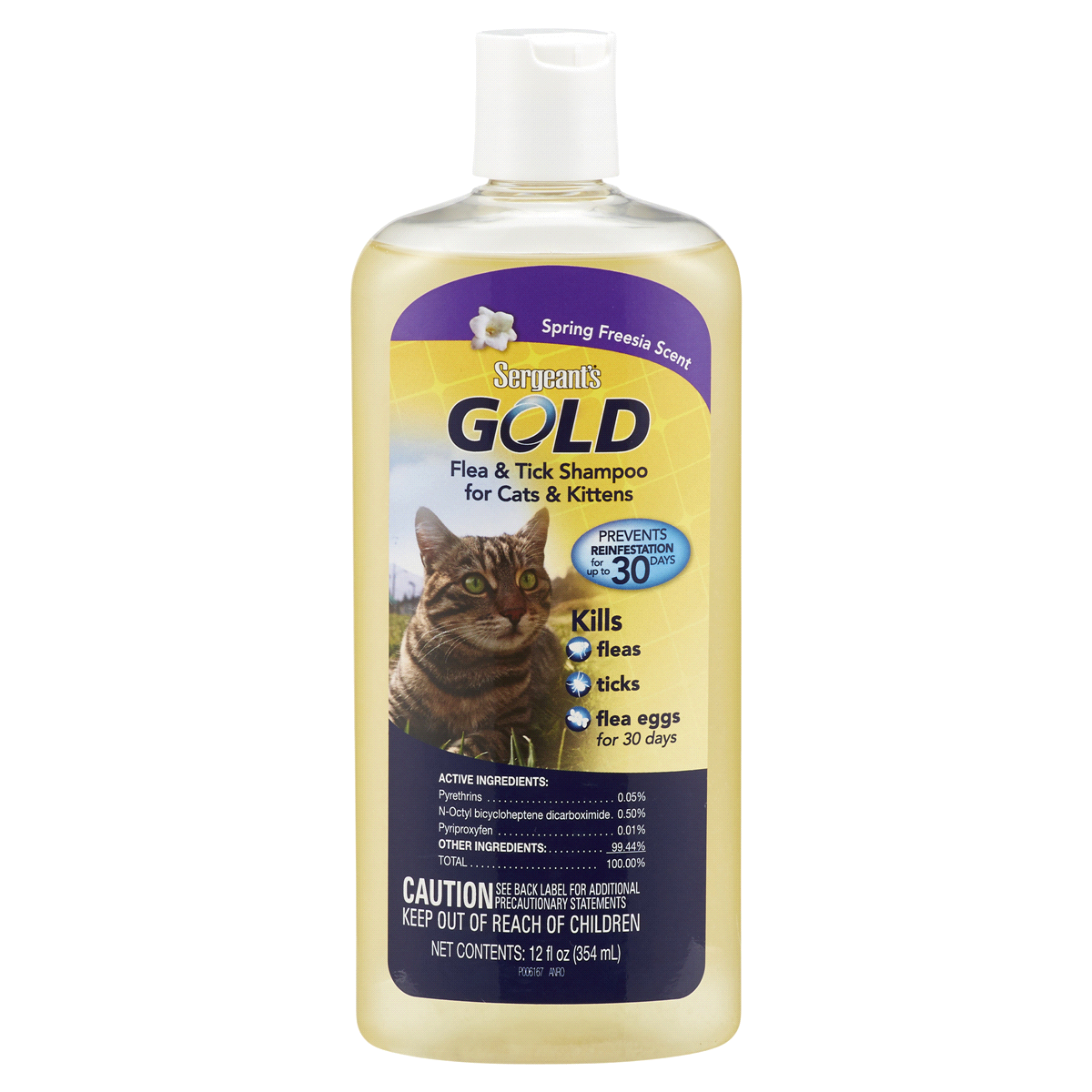 Sergeant's flea and outlet tick shampoo