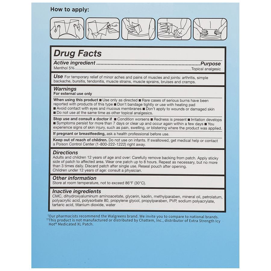 slide 2 of 4, Walgreens Cool n' Heat Patch, 3 ct