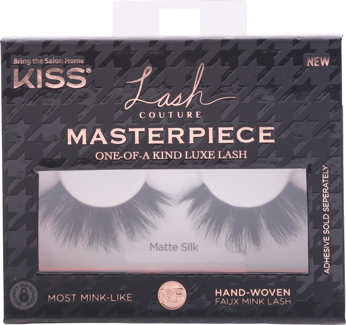 slide 1 of 9, Kiss Couture Masterpiece Matte Silk Lash 1 ea Box, 1 ct
