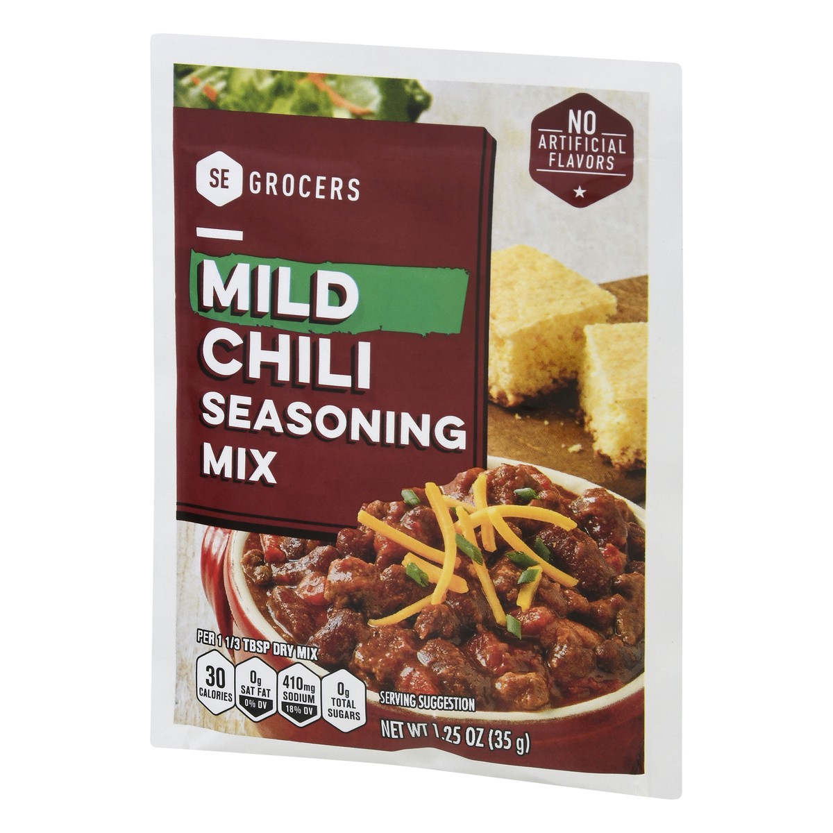 slide 3 of 8, Se Grocers Mild Chili Seasoning, 1.2 oz