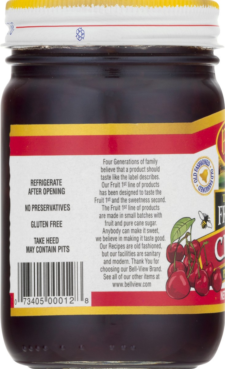 slide 10 of 13, Bell-View Taste The Fruit 1st Cherry Preserves 16 oz, 16 oz