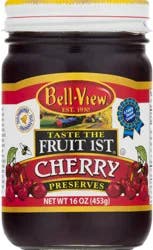 Bell-View Taste The Fruit 1st Cherry Preserves 16 oz
