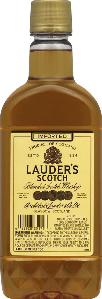 slide 1 of 2, Lauder's Blended Scotch Whisky 750 ml, 750 ml