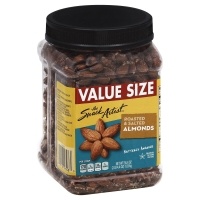 slide 1 of 9, Signature Select Roasted & Salted Whole Almonds 36.4 oz, 36.4 oz