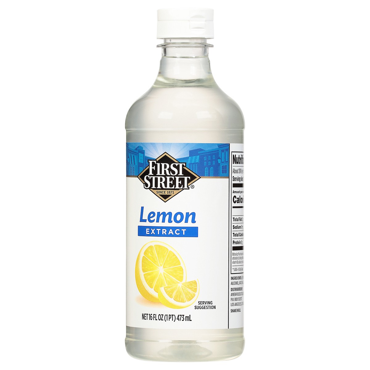 slide 2 of 13, First Street Pure Lemon Extract, 16 oz