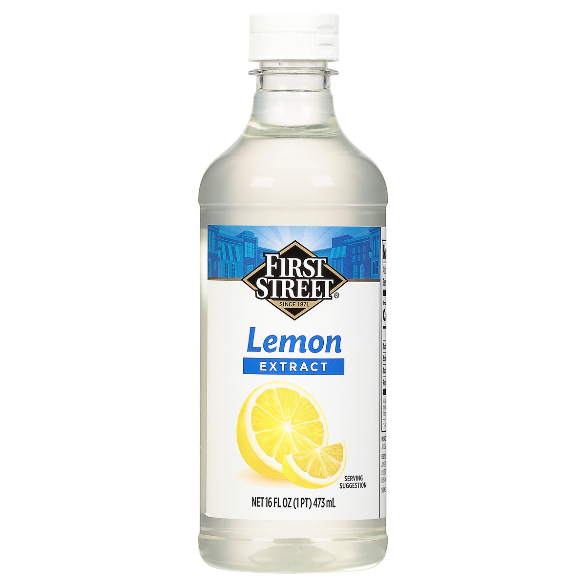 slide 3 of 13, First Street Pure Lemon Extract, 16 oz