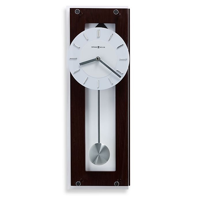 slide 1 of 1, Howard Miller Studio 24 Collection Emmett Pendulum Wall Clock, 19 in