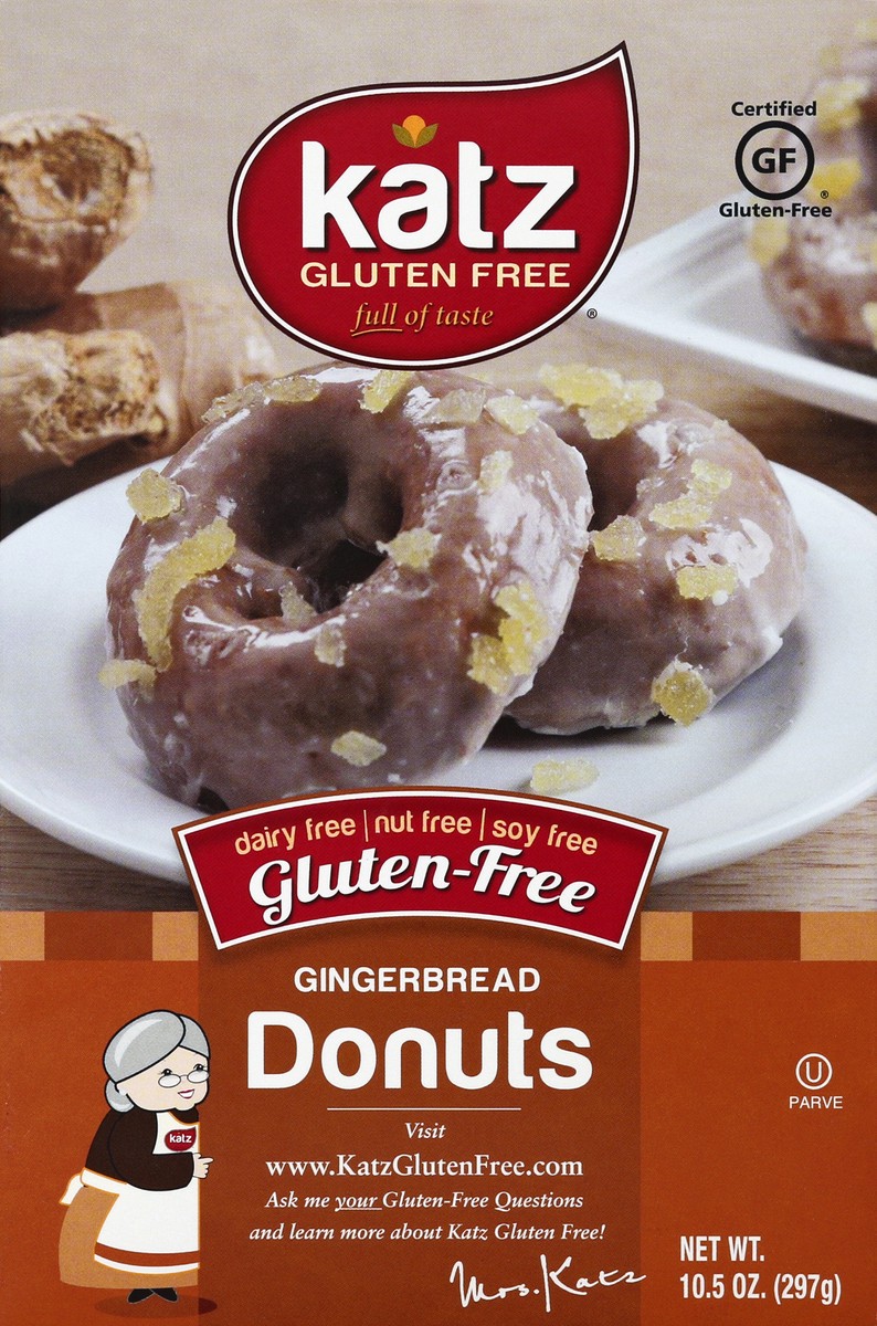 slide 1 of 1, Katz Donuts 10.5 oz, 10.5 oz