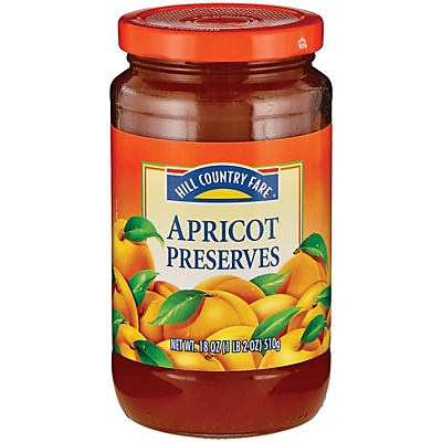 slide 1 of 1, Hill Country Fare Apricot Preserves, 18 oz