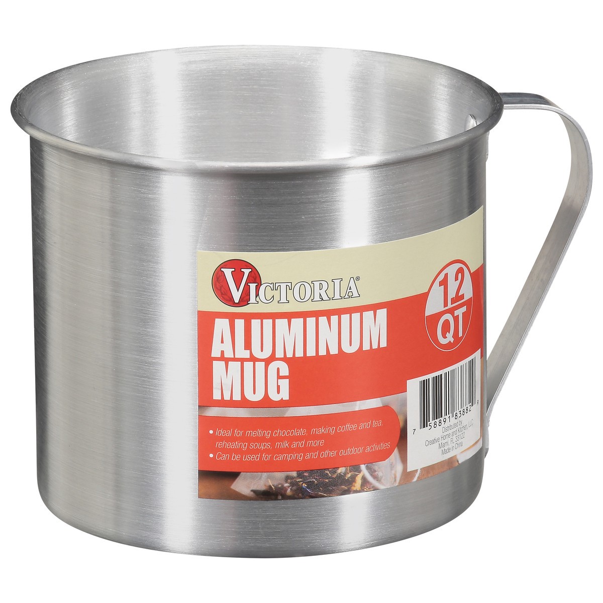 slide 4 of 9, Victoria 1.2 Quart Aluminum Mug 1 ea, 1.2 qt