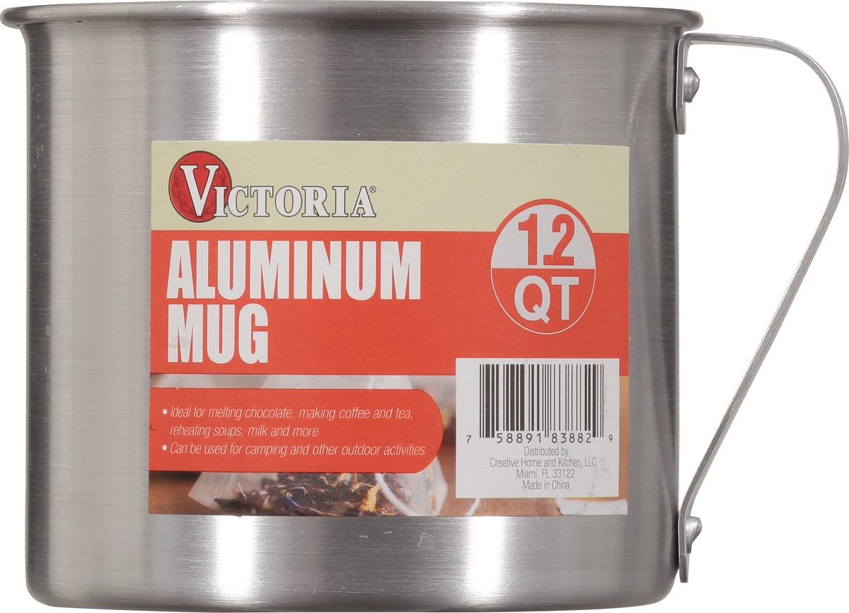 slide 5 of 9, Victoria 1.2 Quart Aluminum Mug 1 ea, 1.2 qt