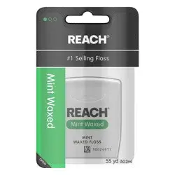 REACH Mint Waxed Floss 1 ea