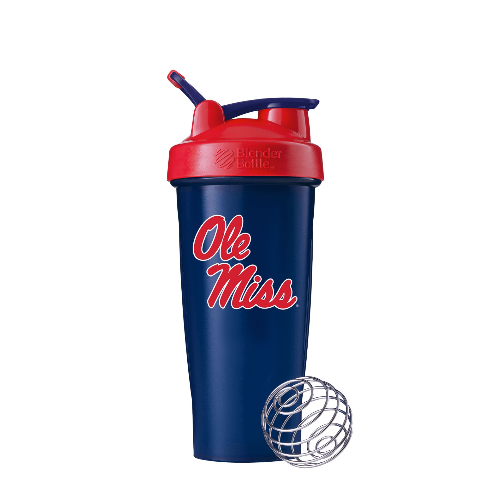 slide 1 of 1, BlenderBottle Collegiate Shaker Bottle - University of Mississippi, 1 ct