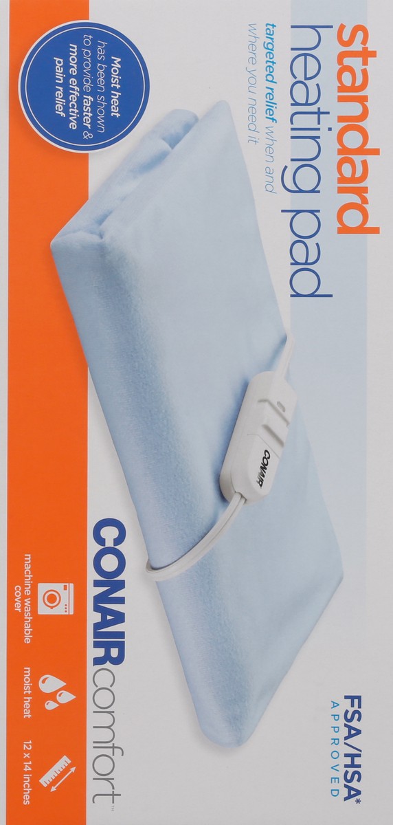 slide 10 of 13, Conair Heating Pad, Standard, 1 ct