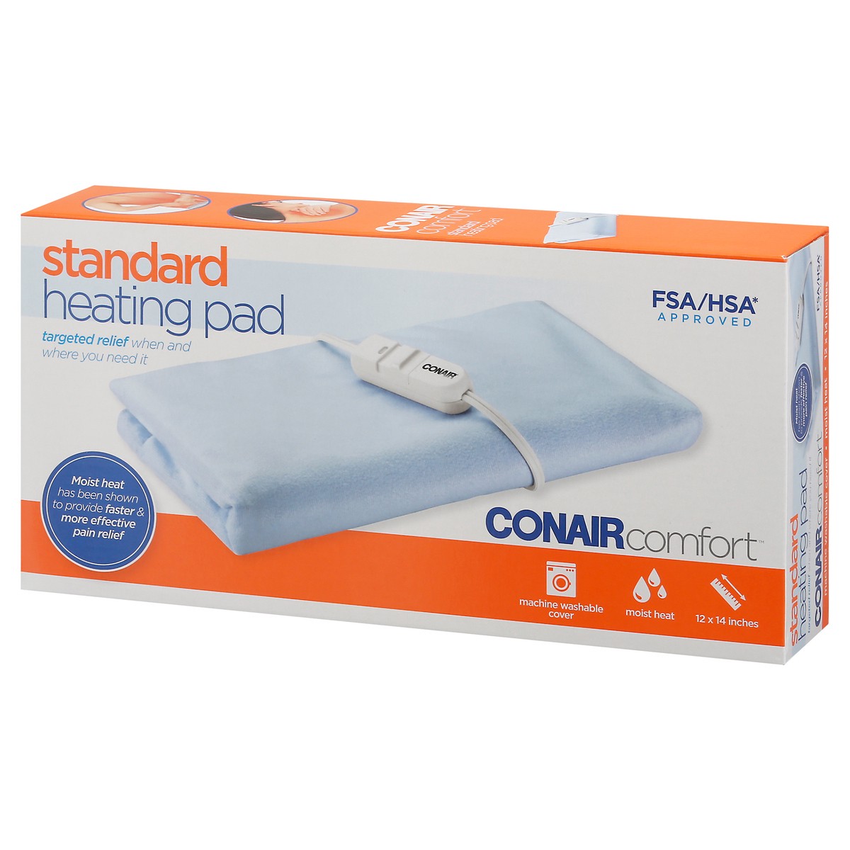 slide 11 of 13, Conair Heating Pad, Standard, 1 ct