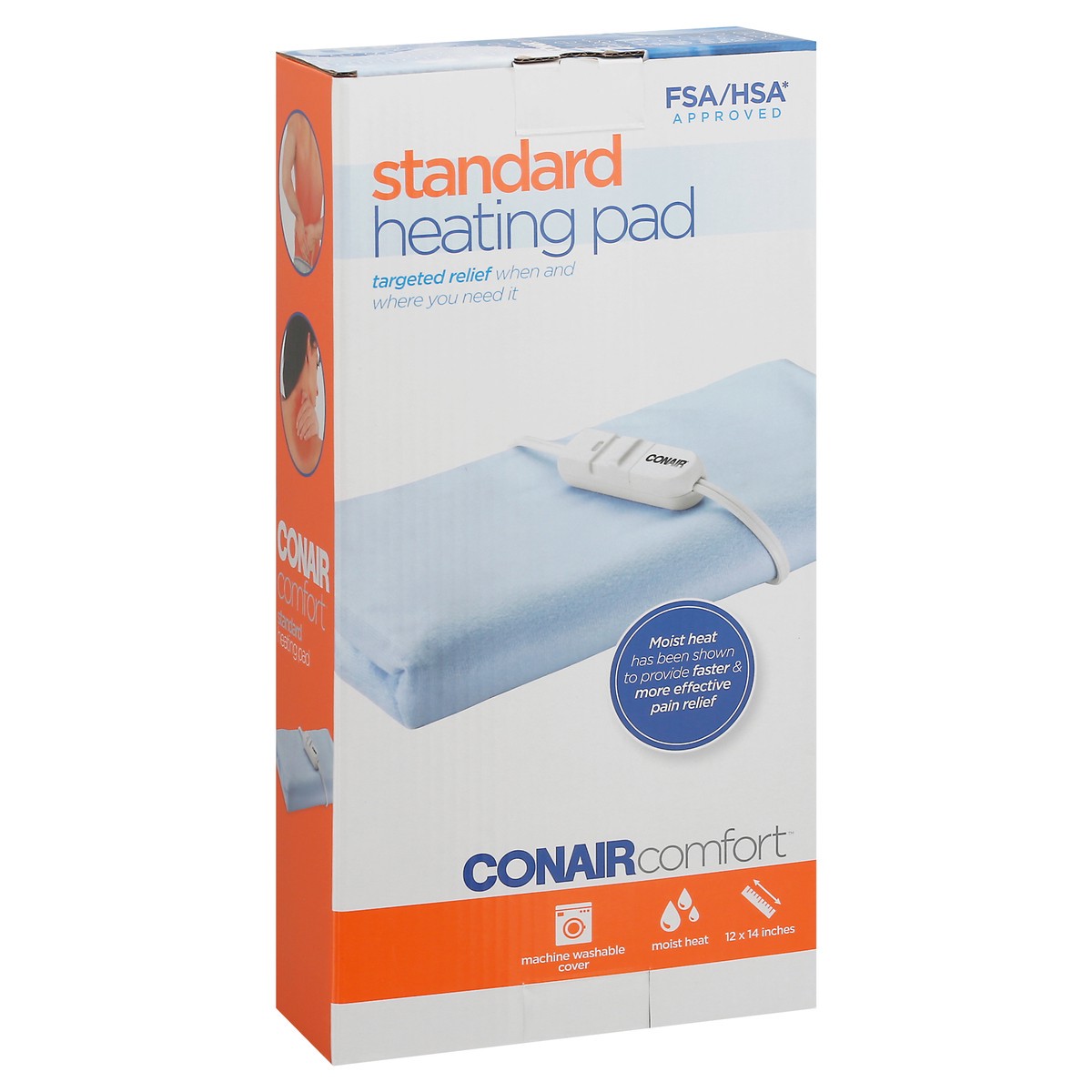 slide 3 of 13, Conair Heating Pad, Standard, 1 ct