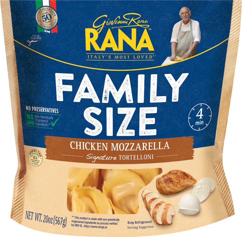 slide 1 of 4, Harris Teeter Traders Rana Chick Mozzrlla Tortelloni, 1 ct