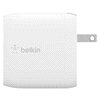 slide 13 of 17, Belkin 24W Dual USB-A Wall Charger, White, 1 ct