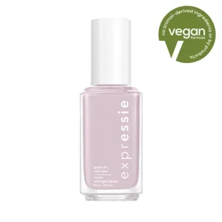 essie expressie quickdry nail polish, vegan, Word On The Street, gray, World As A Canvas - 0.33 fl oz