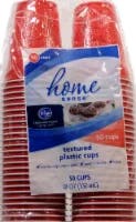 Kroger Textured Plastic Cups