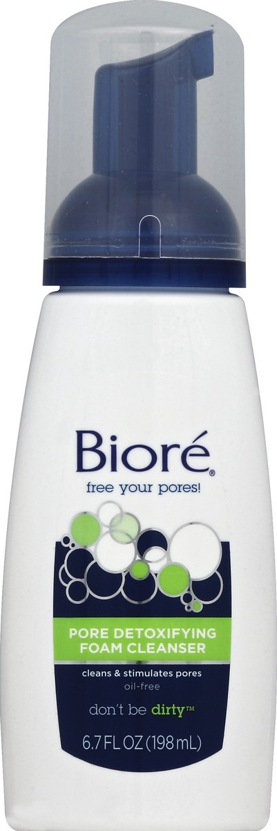 slide 1 of 3, Biore Foam Cleanser 6.7 oz, 4.5 oz