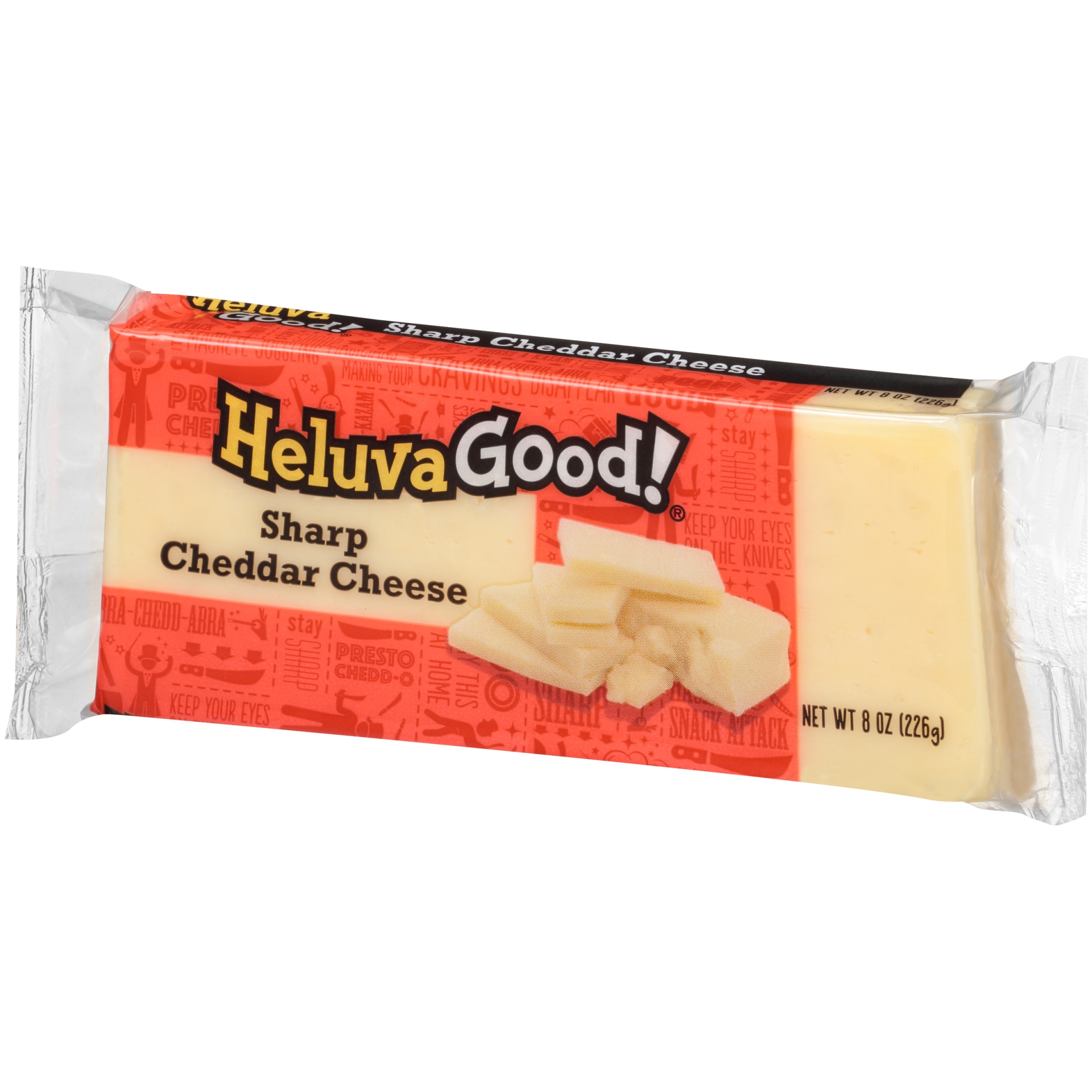 slide 3 of 6, Heluva Good! Sharp White Cheddar, 8 oz