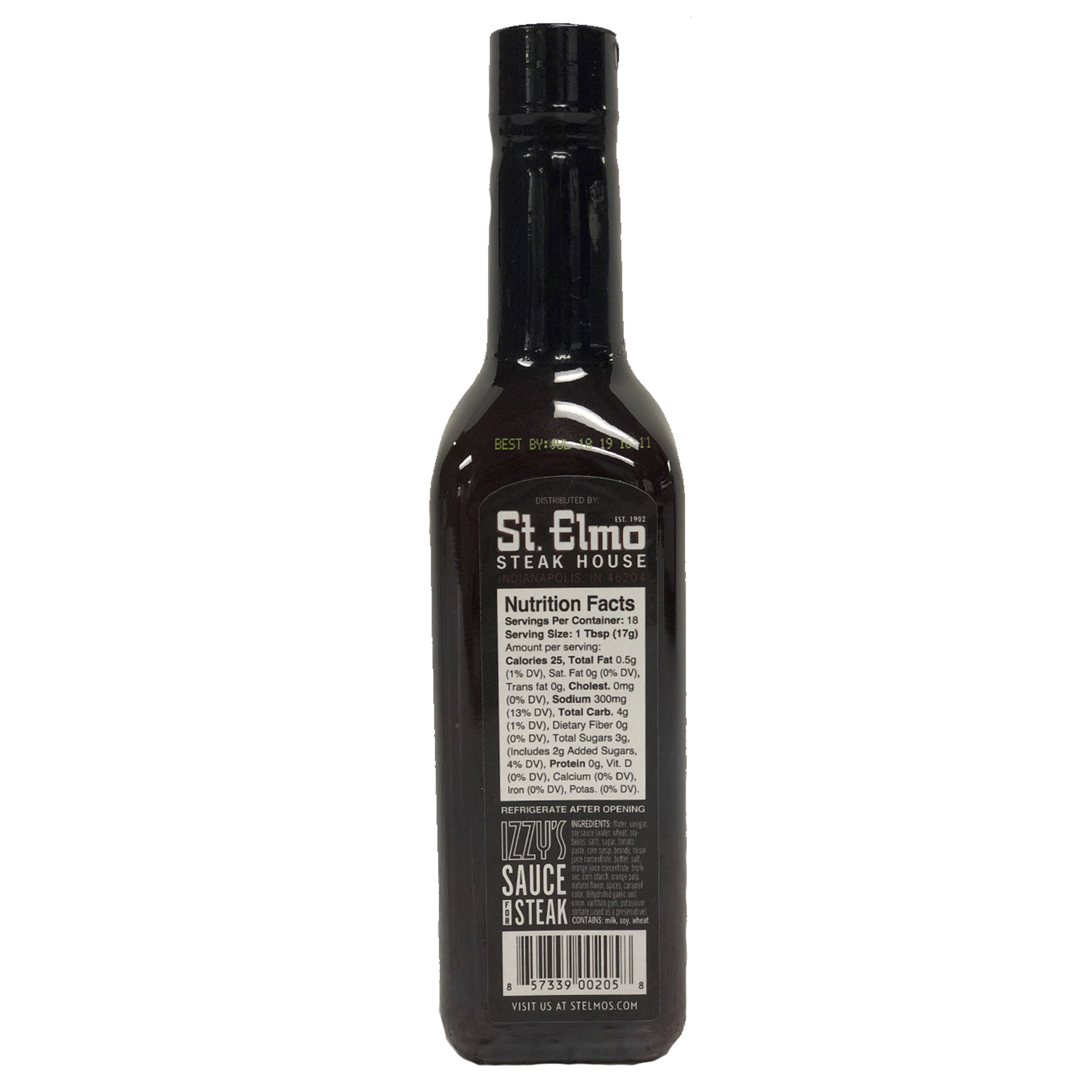slide 4 of 5, St. Elmo Izzy Steak Sauce - 12 oz, 12 oz