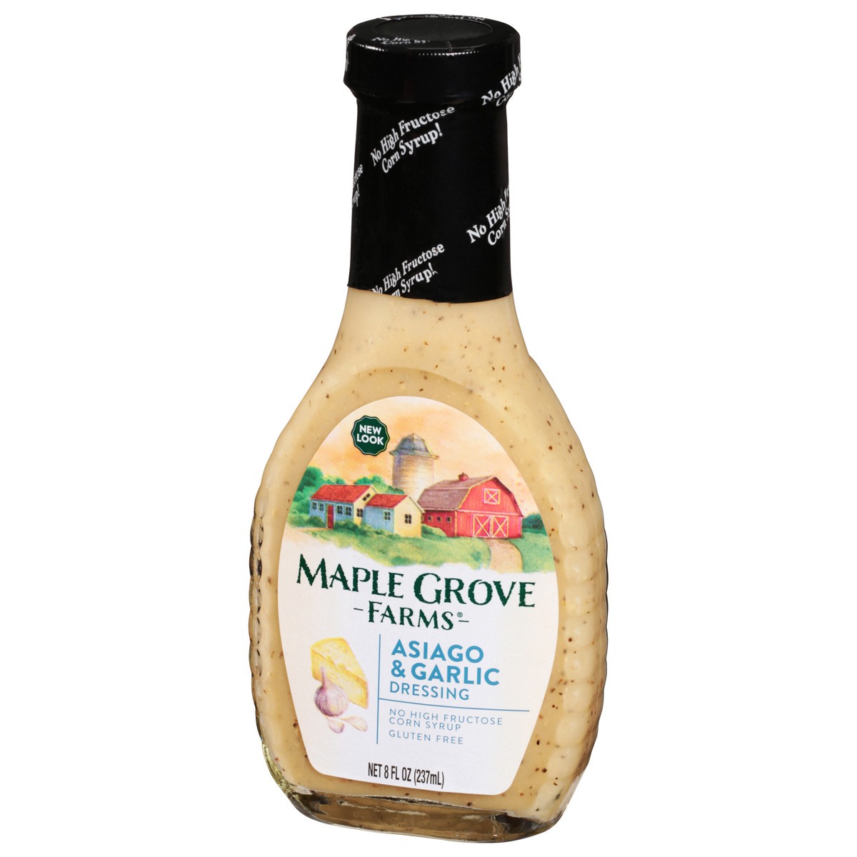 slide 5 of 12, Maple Grove Farms Asiago & Garlic Dressing 8 fl oz, 8 oz