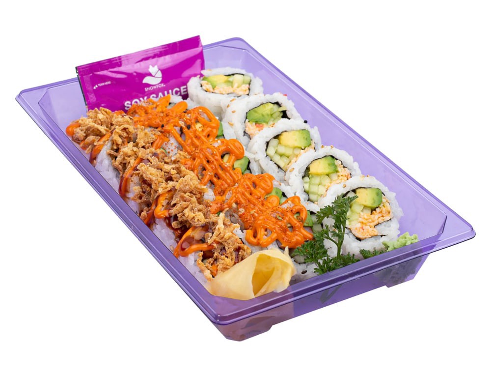 slide 1 of 1, Japanese Food Express Inc California Combo, 11 oz