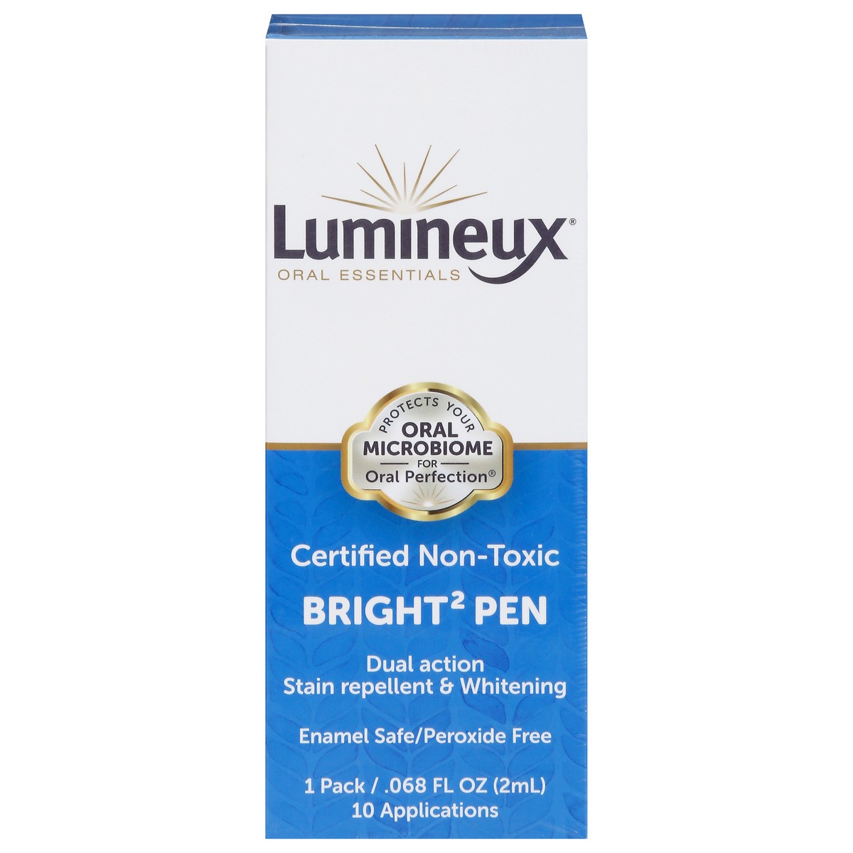 slide 1 of 1, Lumineux Dual Action Stain Repellent & Whitening Bright2 Pen 1 ea, 1 ct