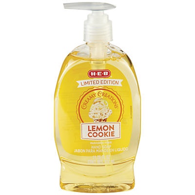 slide 1 of 1, H-E-B Limited Edition Lemon Cookie Liquid Hand Soap, 11.2 oz