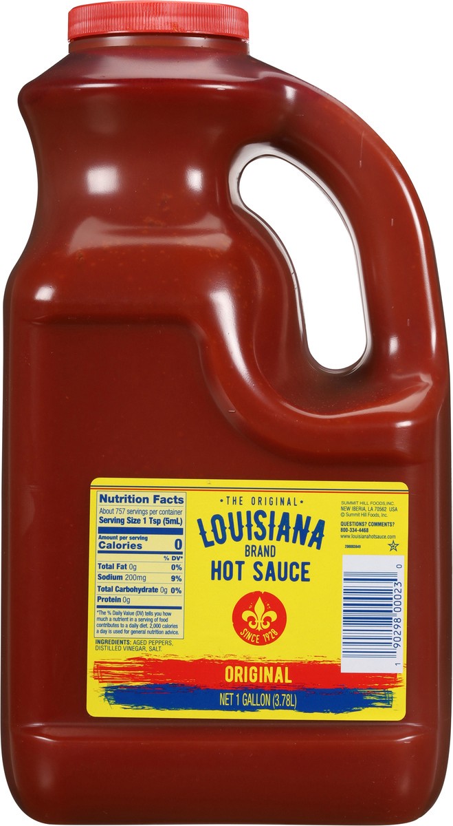 slide 13 of 15, Louisiana Original Hot Sauce 1 gal, 1 gal