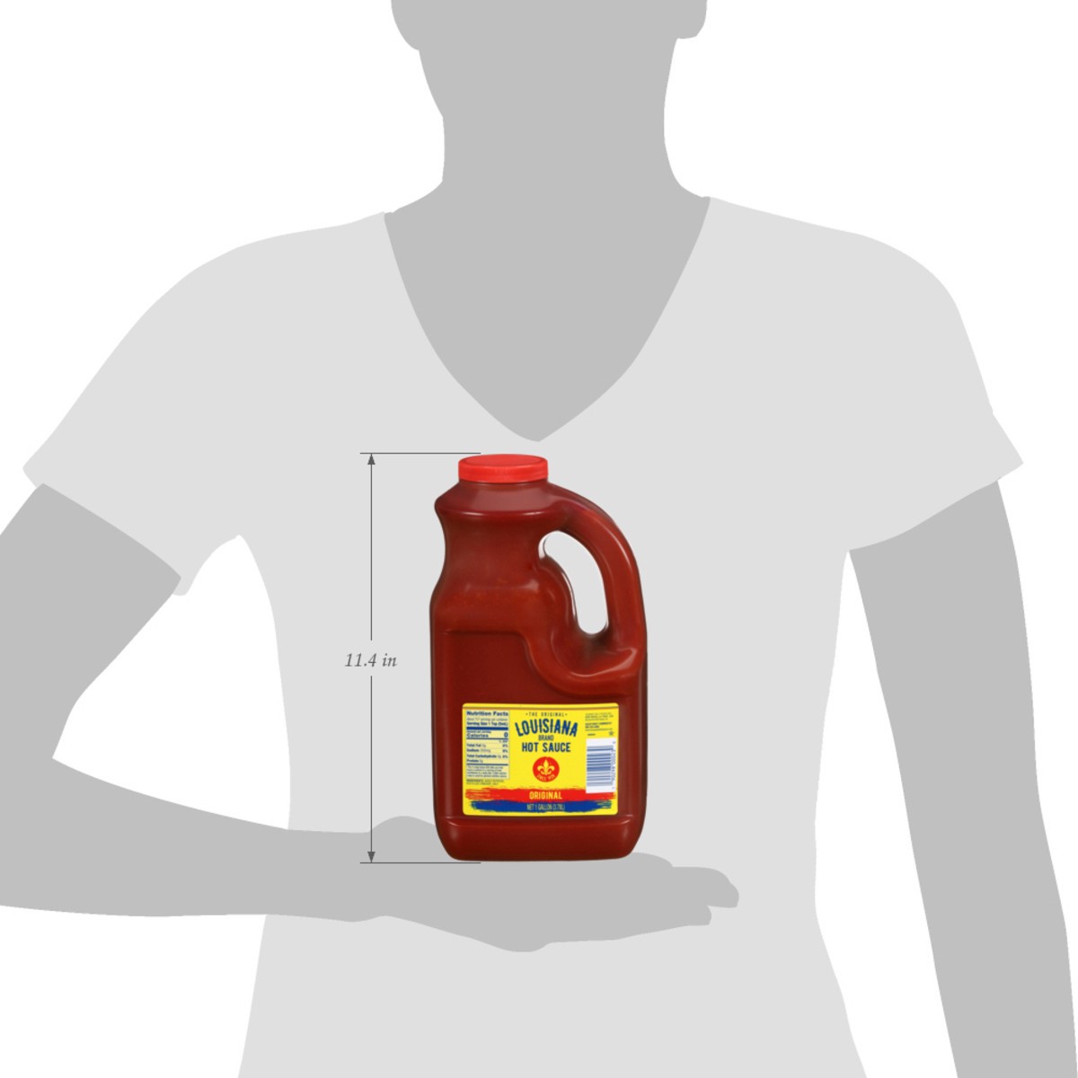 slide 5 of 15, Louisiana Original Hot Sauce 1 gal, 1 gal