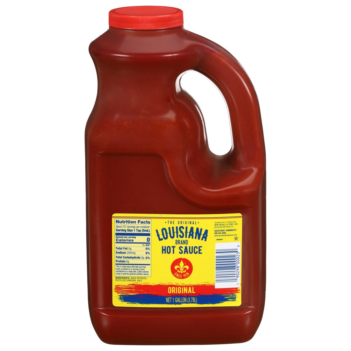 slide 2 of 15, Louisiana Original Hot Sauce 1 gal, 1 gal