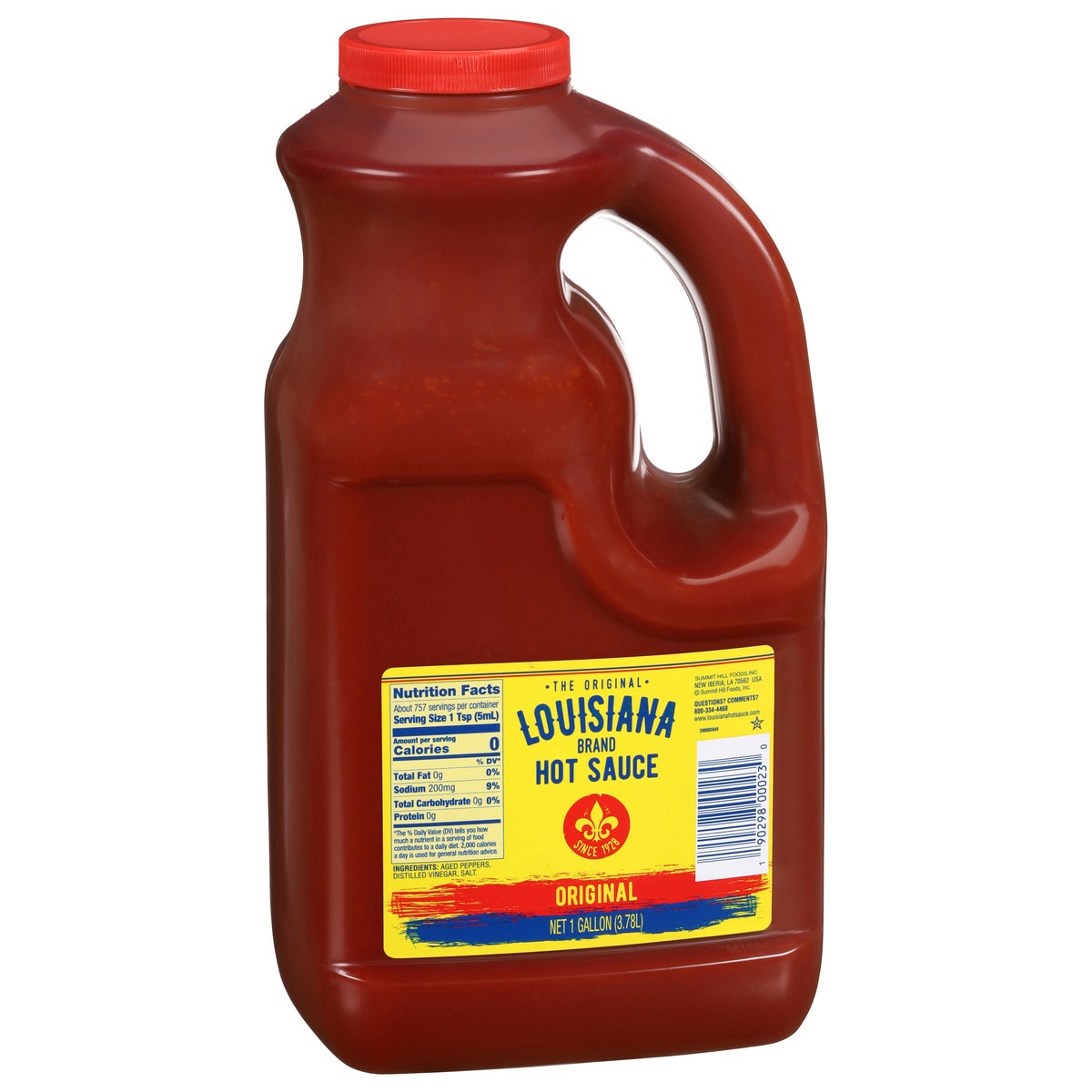 slide 4 of 15, Louisiana Original Hot Sauce 1 gal, 1 gal