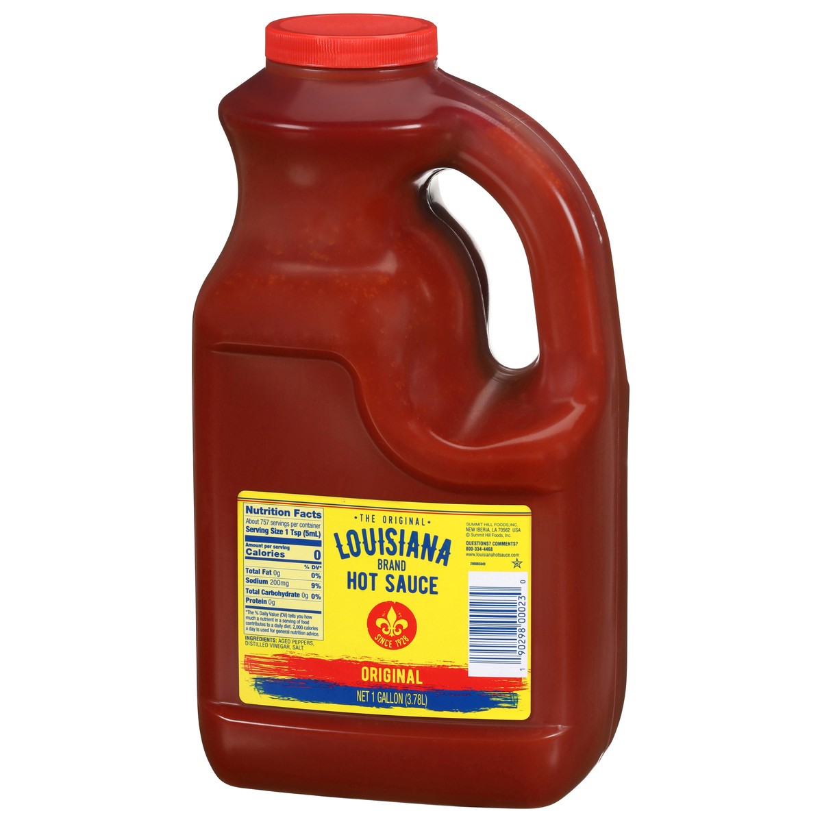 slide 15 of 15, Louisiana Original Hot Sauce 1 gal, 1 gal