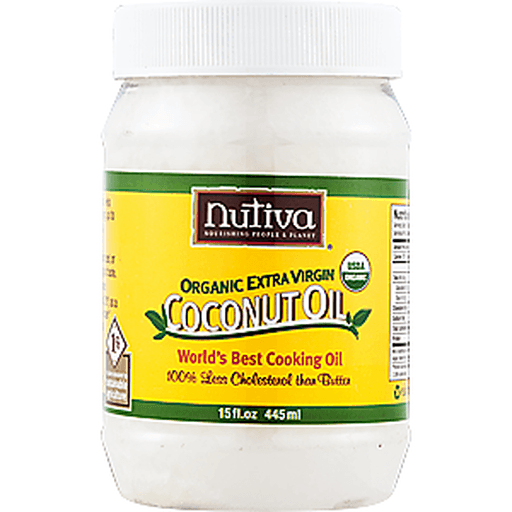 slide 2 of 5, Nutiva Organic Extra Virgin Coconut Oil, 15 oz