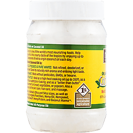 slide 3 of 5, Nutiva Organic Extra Virgin Coconut Oil, 15 oz