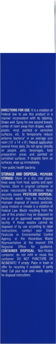 slide 3 of 14, Ozium Carbon Black Air Sanitizer 3.5 oz, 3.5 oz