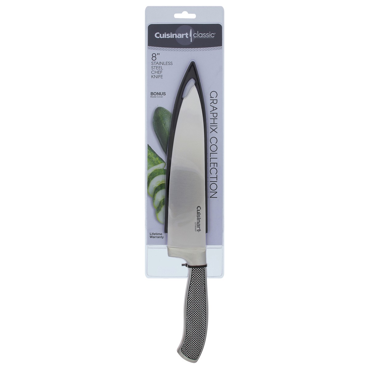 slide 2 of 11, Cuisinart Classic Graphix Collection Stainless Steel Chef Knife 1 ea, 1 ct