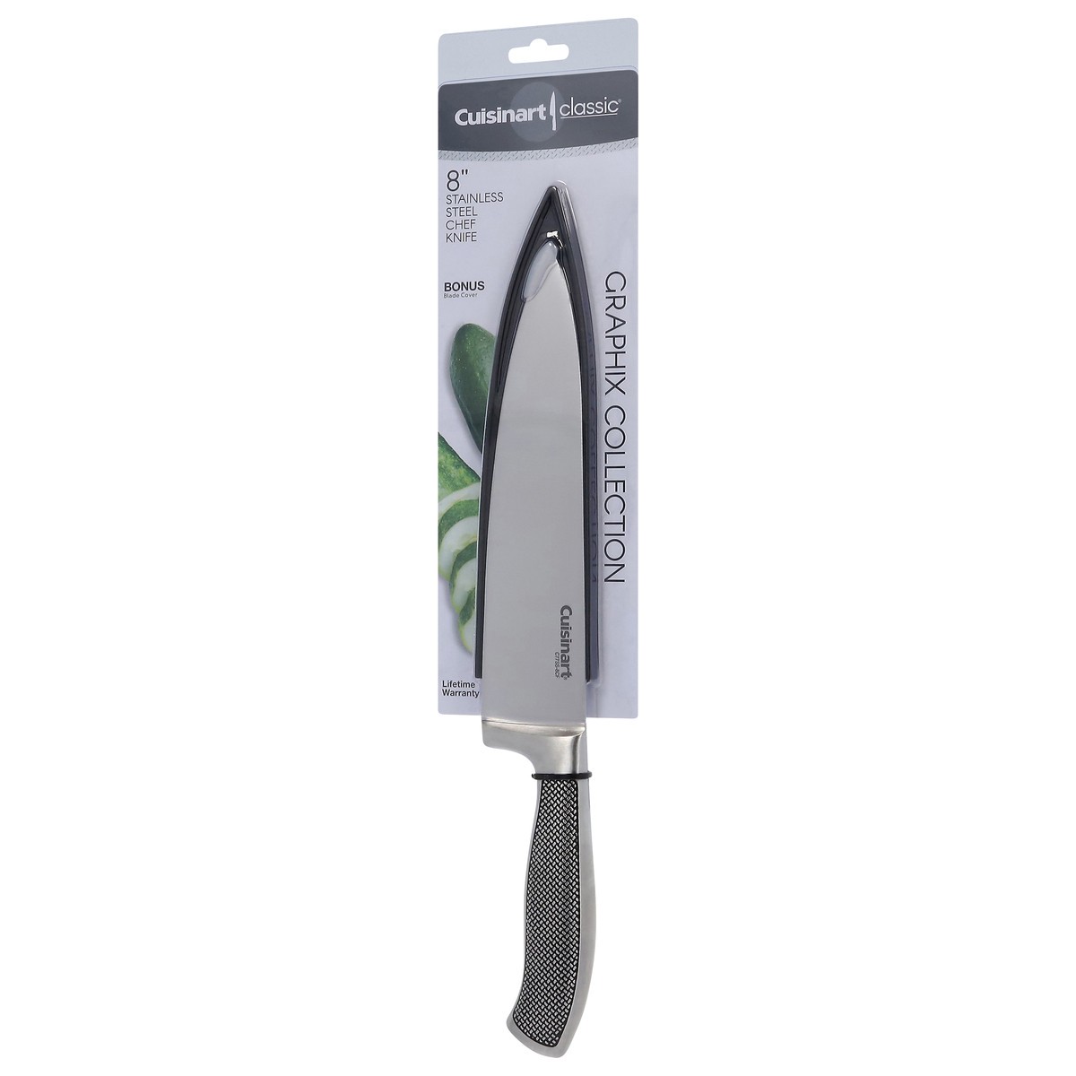 slide 9 of 11, Cuisinart Classic Graphix Collection Stainless Steel Chef Knife 1 ea, 1 ct