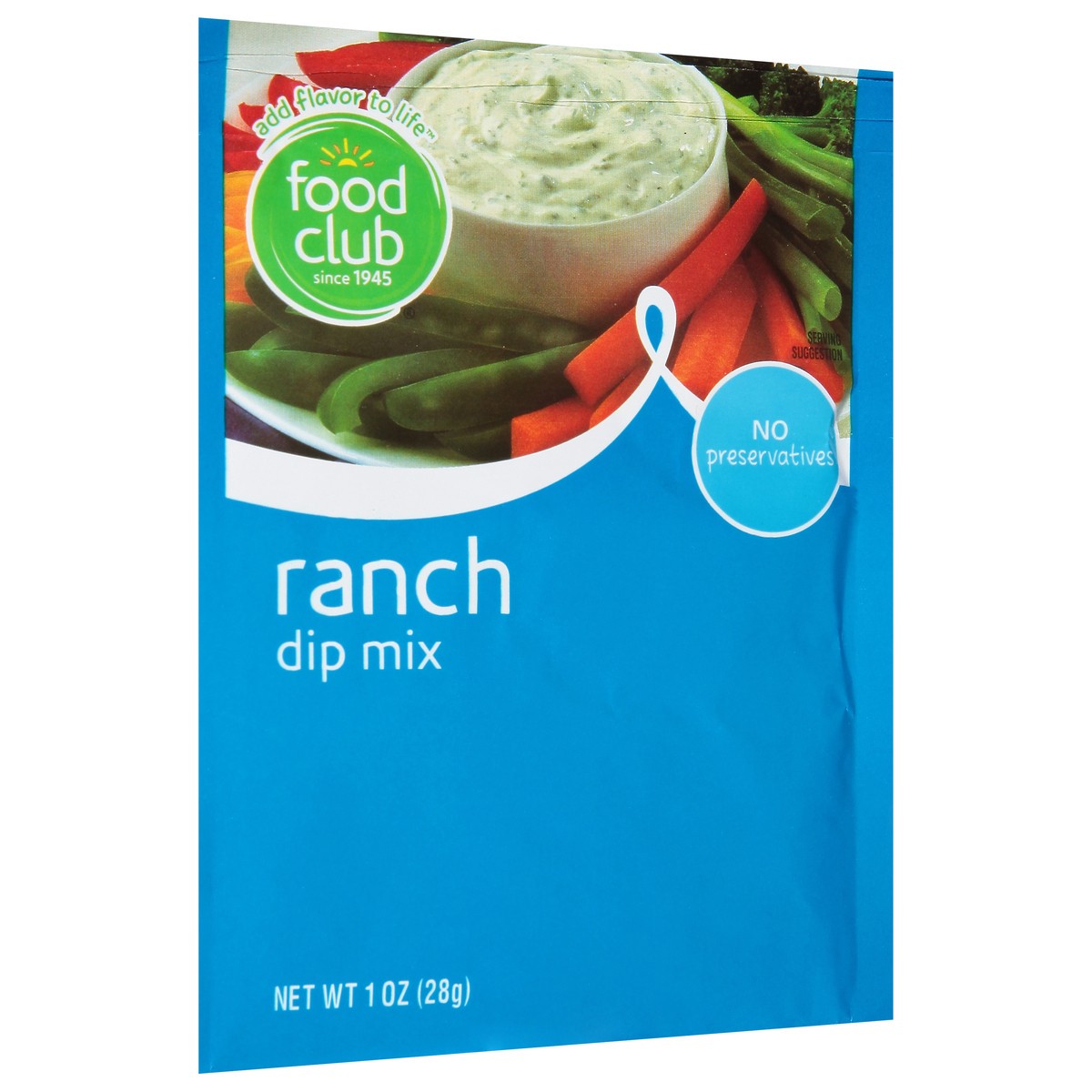 slide 9 of 11, Food Club Ranch Dip Mix, 1 oz