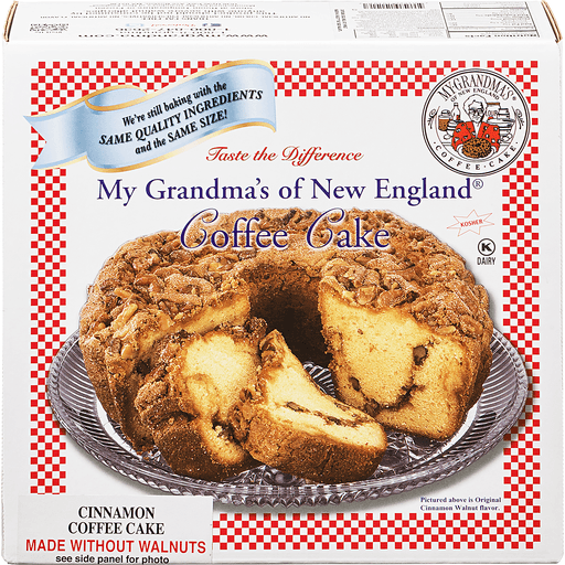 slide 3 of 5, My Grandma's of New England No Nut Coffee Cake, 28 oz