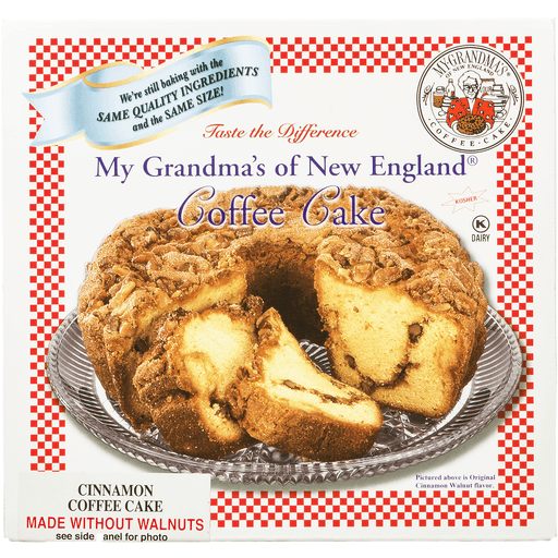 slide 4 of 5, My Grandma's of New England No Nut Coffee Cake, 28 oz