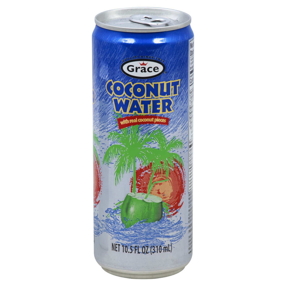 slide 1 of 1, Grace Coconut Water with Pulp - 10.5 oz, 10.5 oz