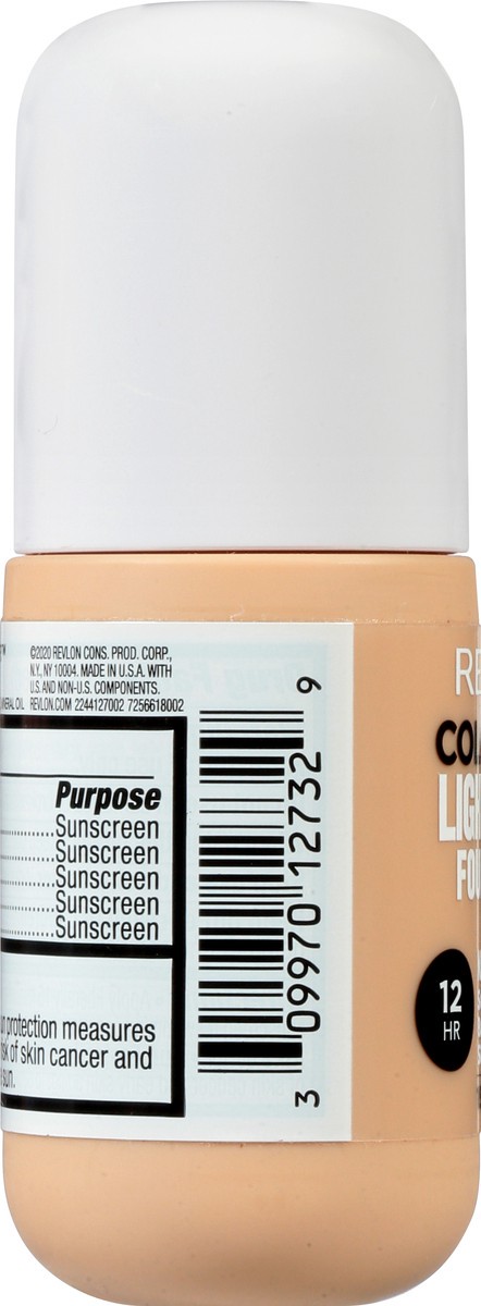 slide 9 of 11, Revlon ColorStay Broad Spectrum SPF 35 Buff 150 Light Cover Foundation 1 oz, 1 oz